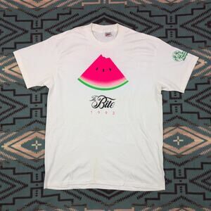 Vintage Nike Watermelon Bite 1992 The Bite Shirt Special Olympics Size X Large